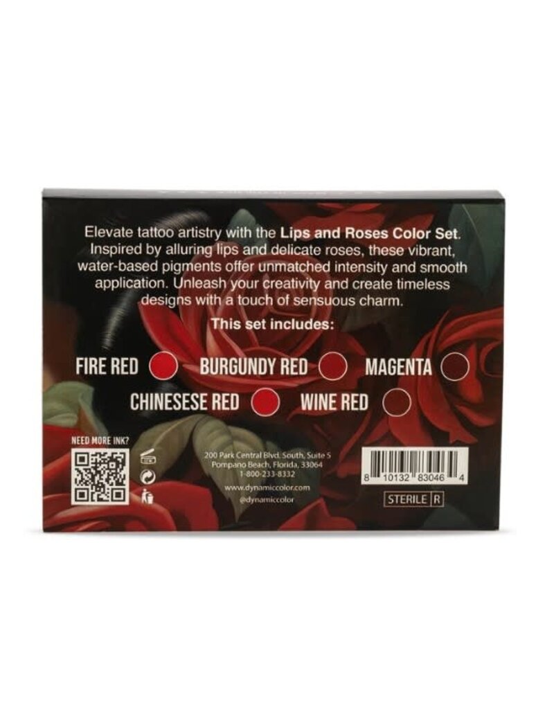 Dynamic Dynamic Lips and Roses Set 1 oz (5 pcs)
