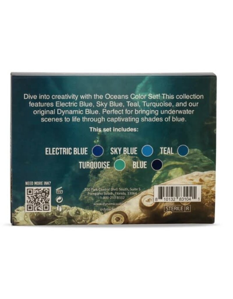Dynamic Dynamic Oceans Color Set 1 oz (5 pcs)