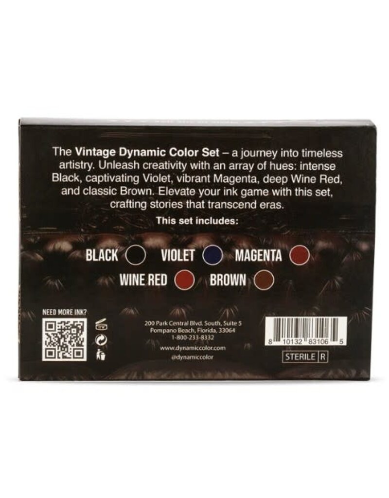 Dynamic Dynamic Vintage Color Set 1 oz (5 pcs)
