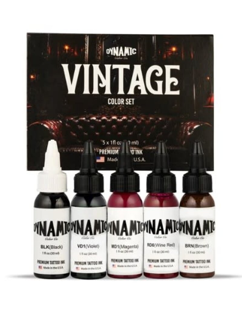 Dynamic Dynamic Vintage Color Set 1 oz (5 pcs)