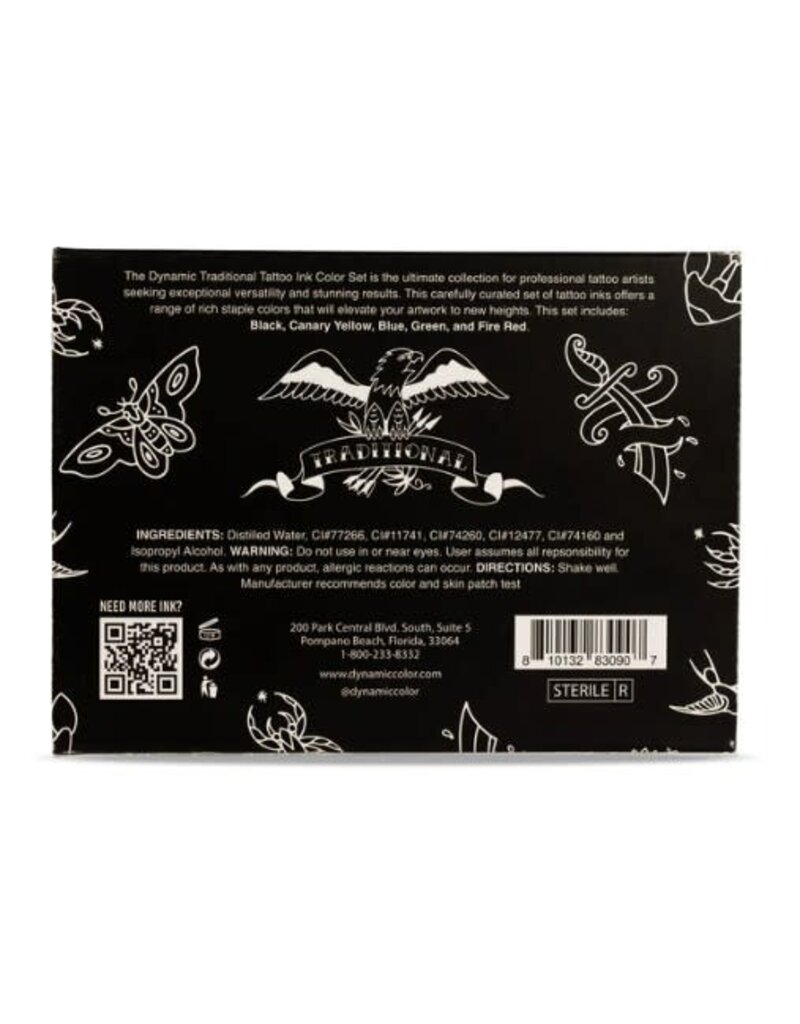 Dynamic Dynamic Traditional Color Set 1 oz (5 pcs)