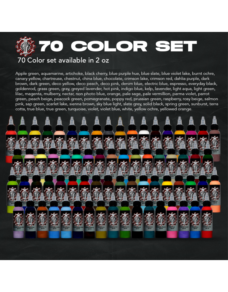 Industry Inks Industry 70 Piece Set 1 oz