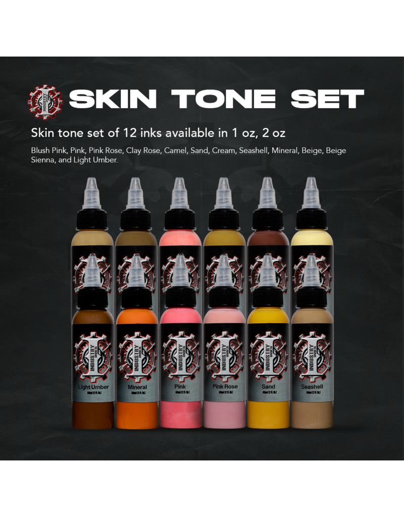 Industry Inks Industry Skin Tone Set (12 pc)