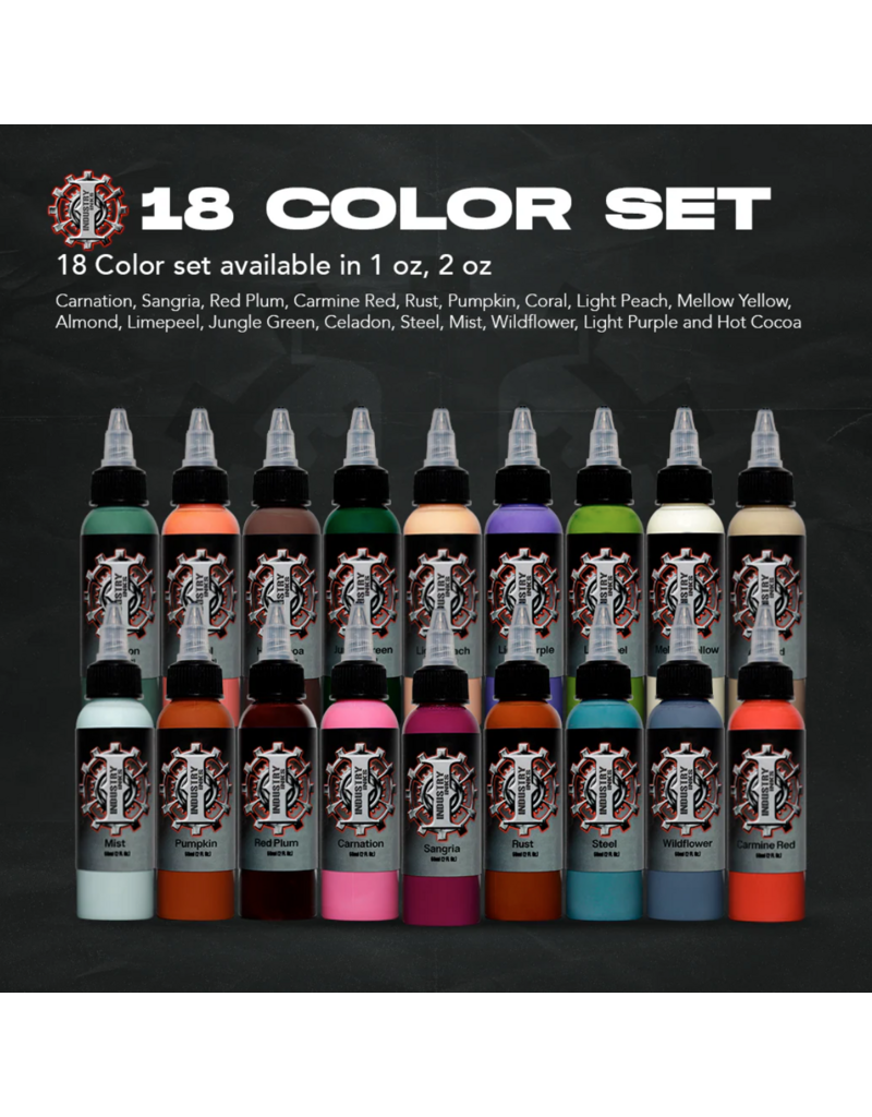 Industry Inks Industry 18 Color Set