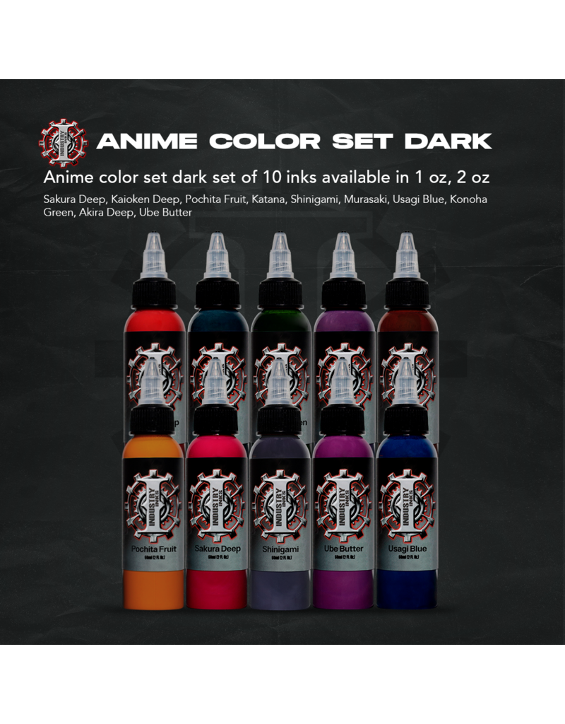 Industry Inks Industry Anime Dark Set (10 pc)