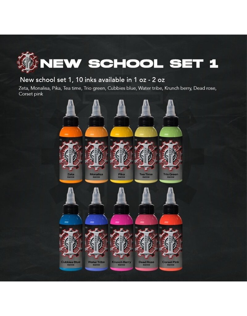 Industry Inks Industry New School Color Set 1 (10 pc)