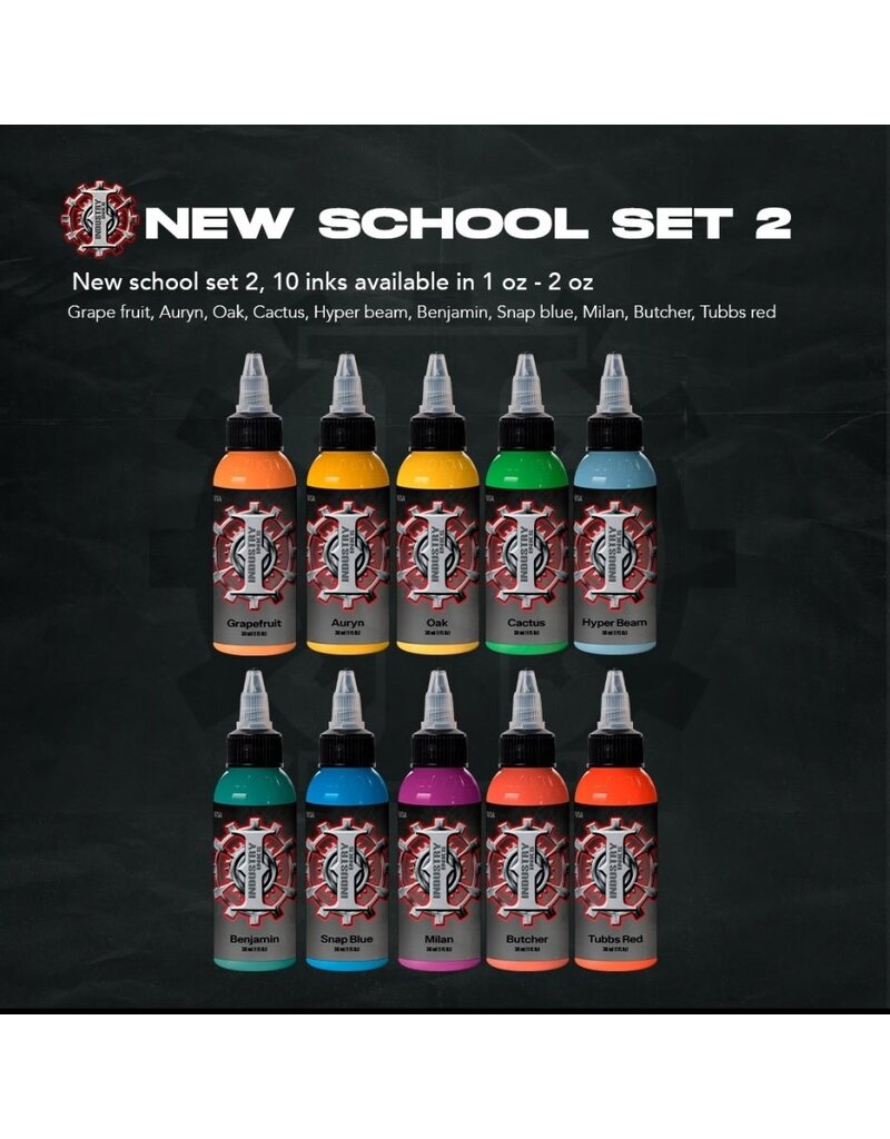 Industry Inks Industry New School Color Set 2 (10 pc)