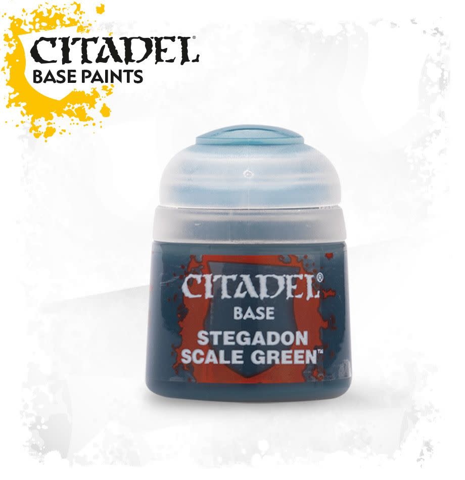 Citadel Paint Base: Stegadon Scale Green