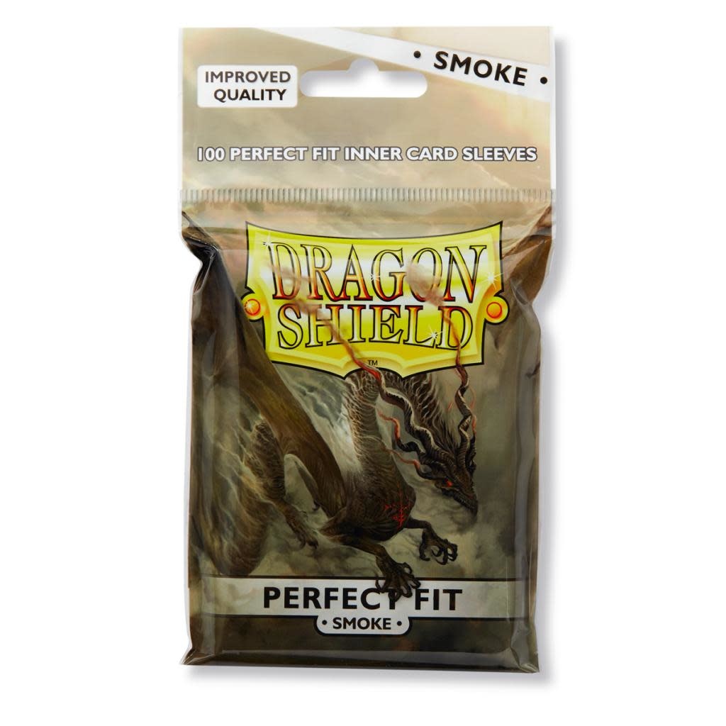 Core Dragon Shields Dragon Shield Perfect Fit 100Ct: Smoke