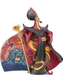 Disney Traditions Aladdin Jafar Villainous Viper by Jim Shore Statue