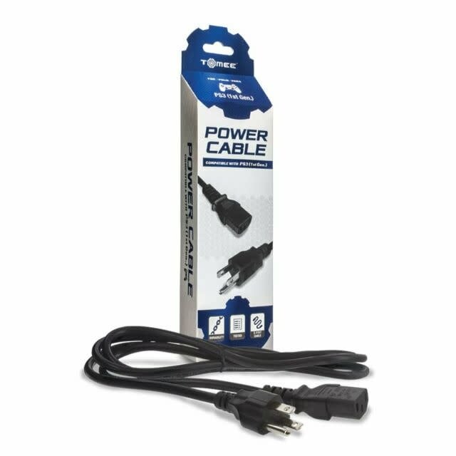 3-Prong Power Cable for PS3/ Xbox 360/ PC