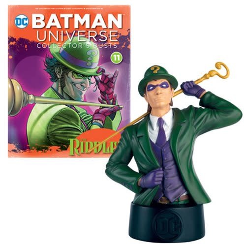 Batman Universe Riddler Collector's Bust with Collector Magazine #11 -  Gamer Oasis