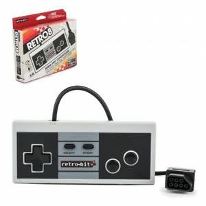 NES Style 8-Bit Wired Controller - Classic Color