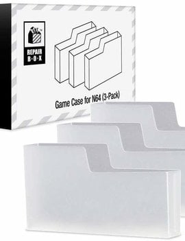 Game Case for N64 (3-Pack) - RepairBox