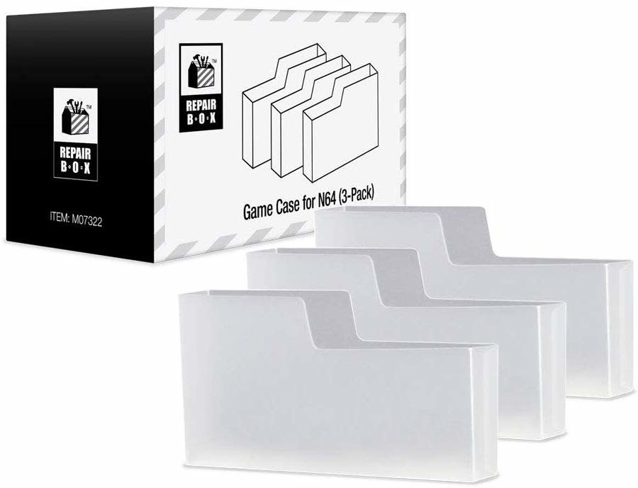 Game Case for N64 (3-Pack) - RepairBox