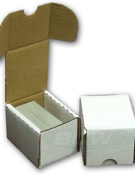 Cardboard Card Box: 100Ct
