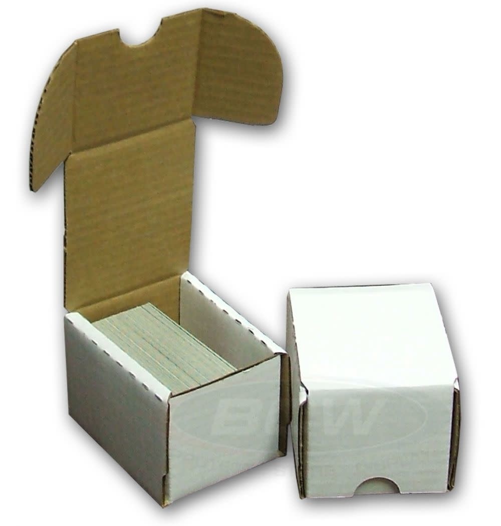 Cardboard Card Box: 100Ct