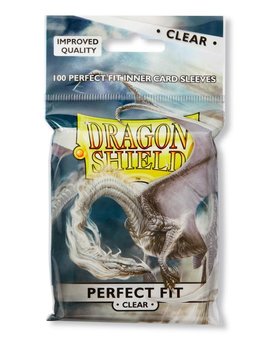 Core Dragon Shields Dragon Shield Perfect Fit 100Ct: Clear