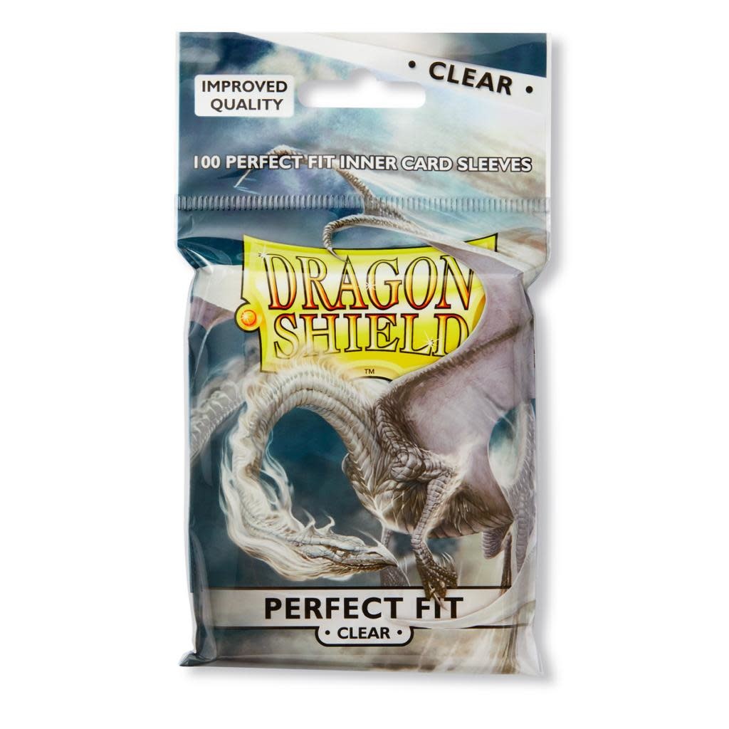 Core Dragon Shields Dragon Shield Perfect Fit 100Ct: Clear