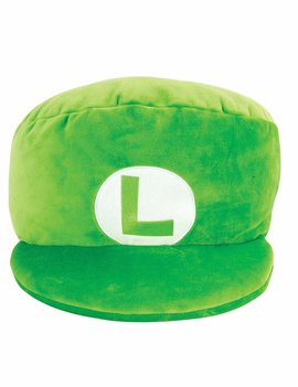 Luigi Hat Mega Mocchi 15" Plush - Super Mario