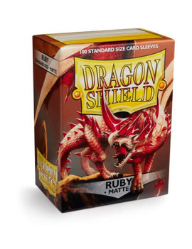 Core Dragon Shields Ruby - Dragon Shield Matte 100Ct