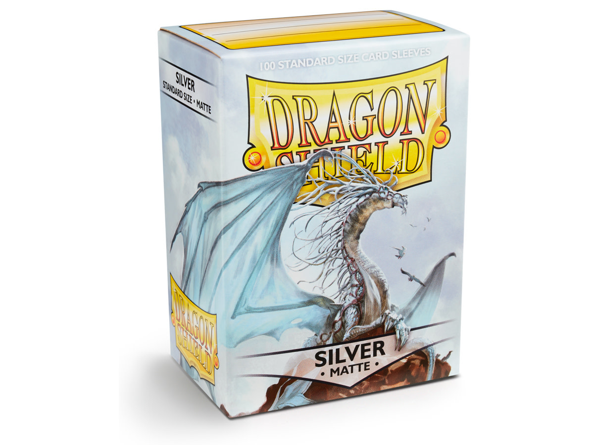 Core Dragon Shields Silver - Dragon Shield Matte 100Ct