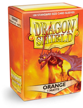 Core Dragon Shields Orange - Dragon Shield Matte 100Ct