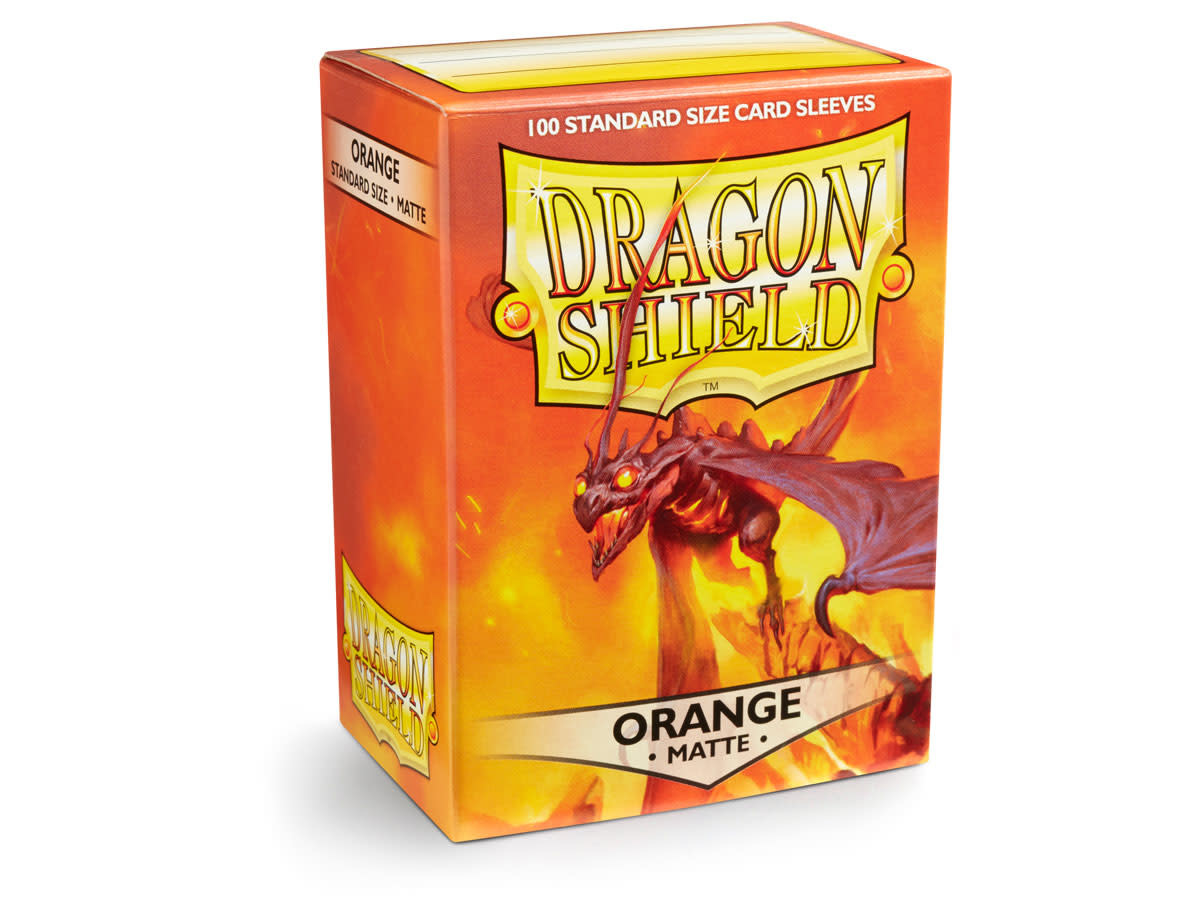 Core Dragon Shields Orange - Dragon Shield Matte 100Ct