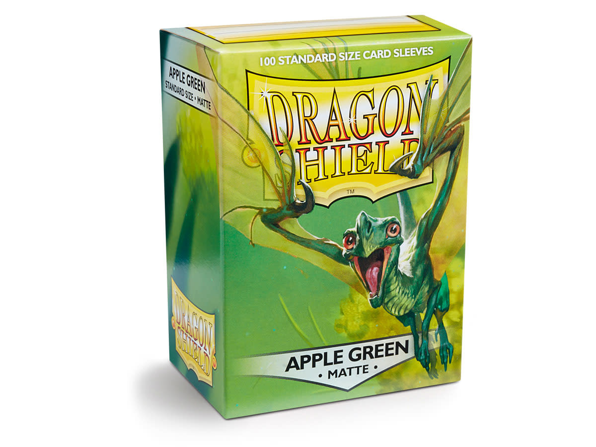 Core Dragon Shields Apple Green - Dragon Shield Matte 100Ct