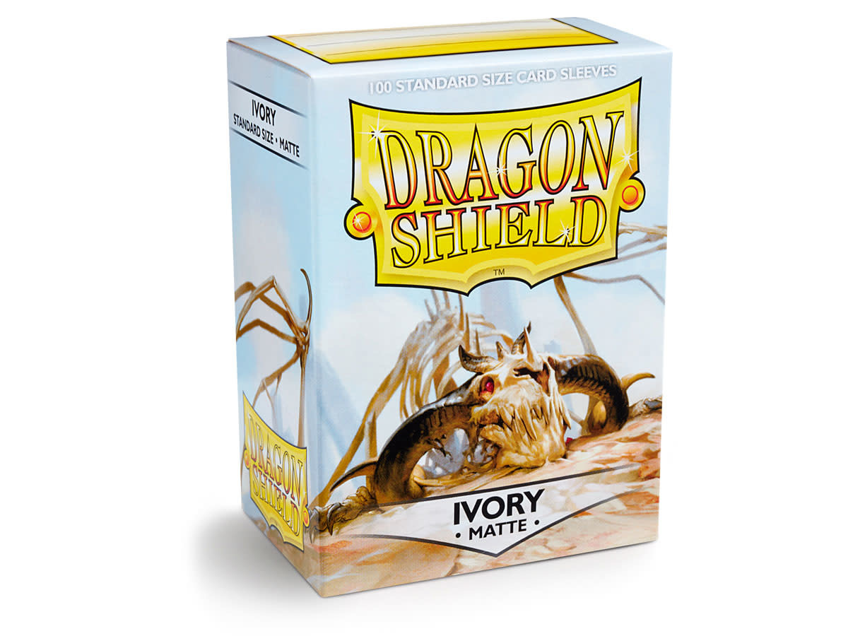 Core Dragon Shields Ivory - Dragon Shield Matte 100Ct