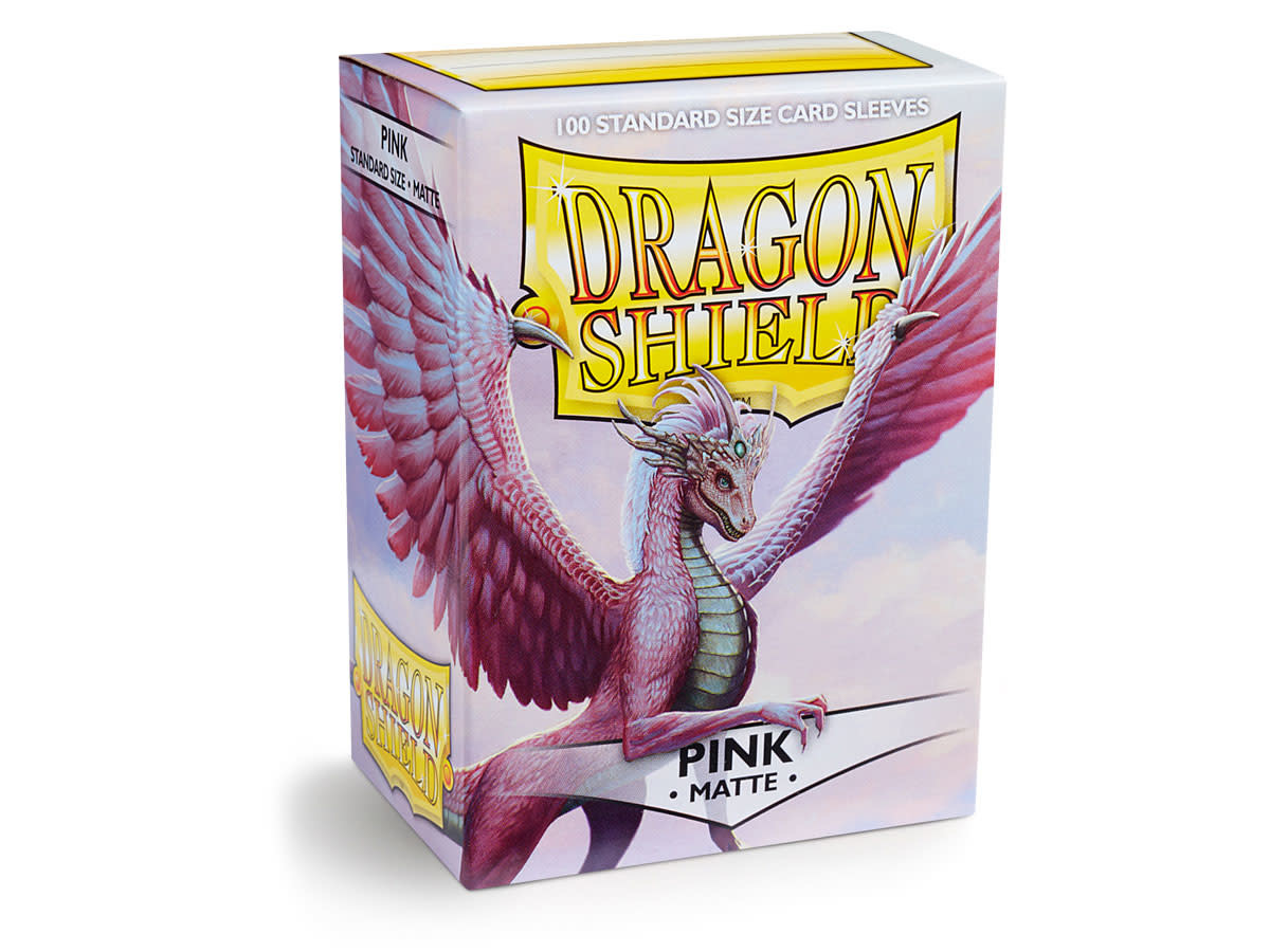 Core Dragon Shields Pink - Dragon Shield Matte 100Ct