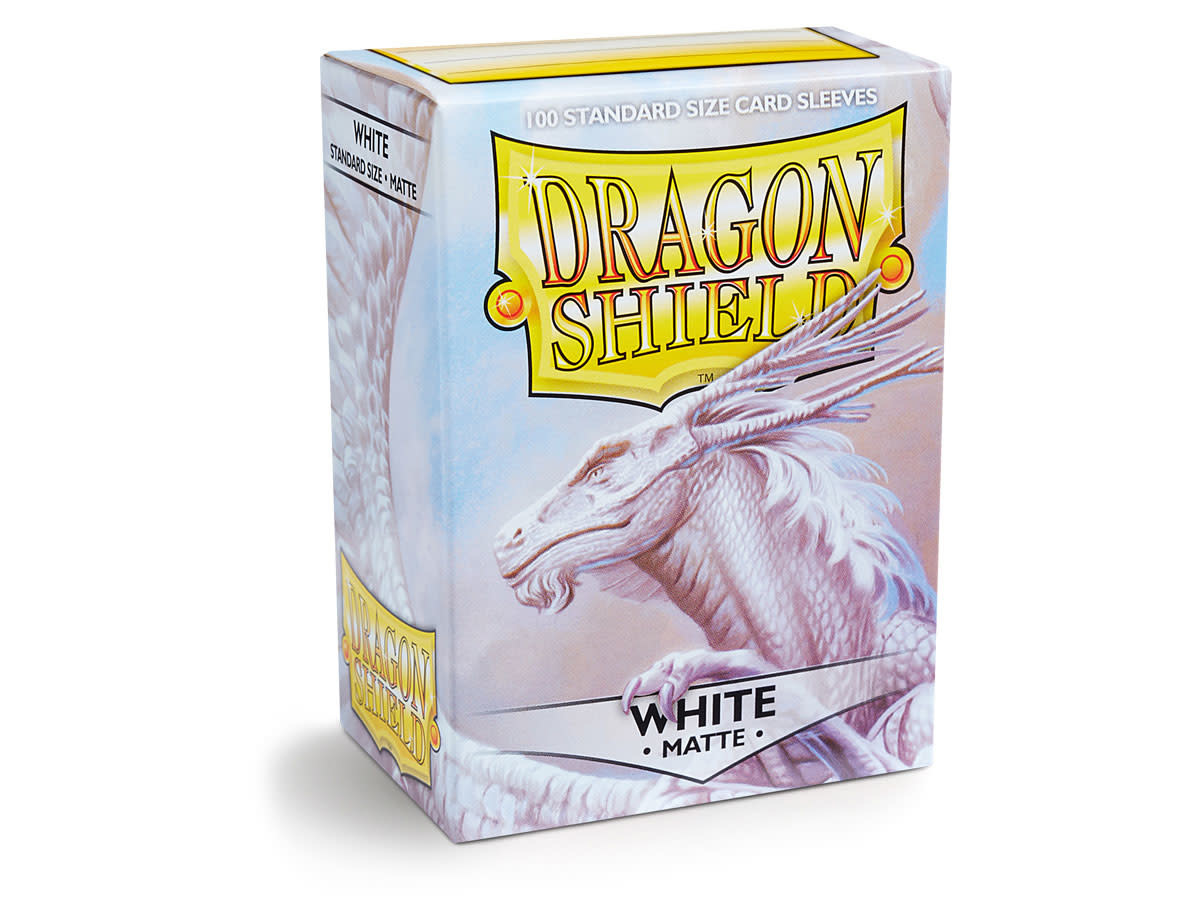 Core Dragon Shields White - Dragon Shield Matte 100Ct