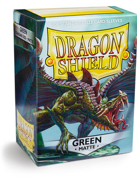 Green - Dragon Shield Matte 100Ct