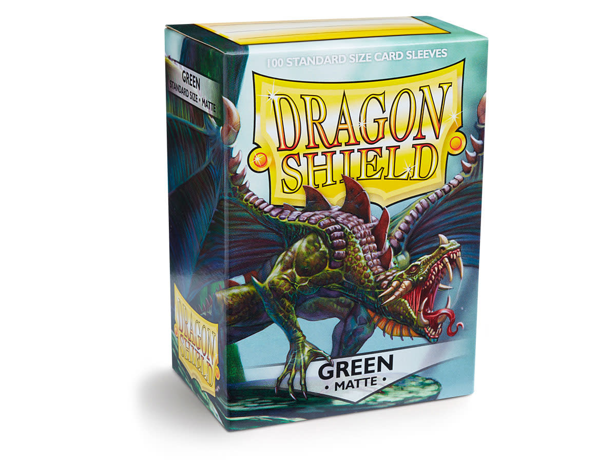 Green - Dragon Shield Matte 100Ct