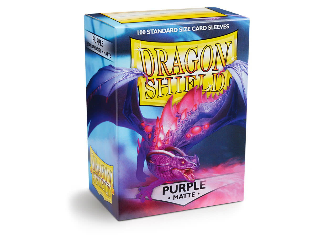 Core Dragon Shields Purple - Dragon Shield Matte 100Ct