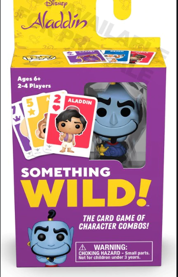 Funko Signature Games: Something Wild Card Game- Aladdin