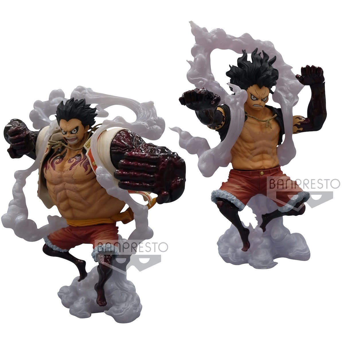 Estátua Monkey D. Luffy Gear 4 FexQ One Piece Rongzon Figure - Laventy