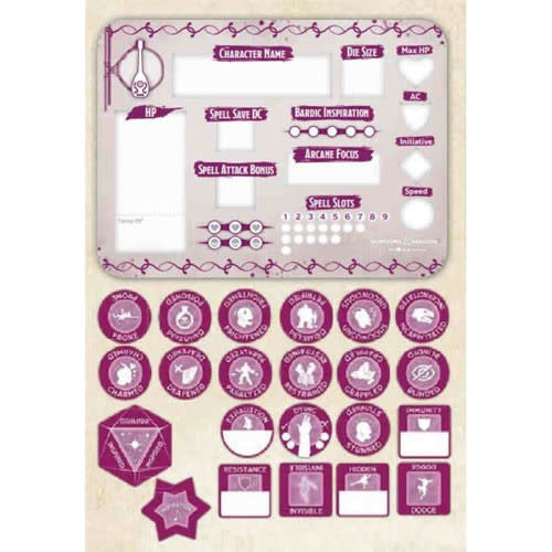 Galeforce Nine Dungeons & Dragons Token Set