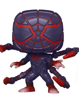 miles morales programmable matter suit funko pop glow in the dark