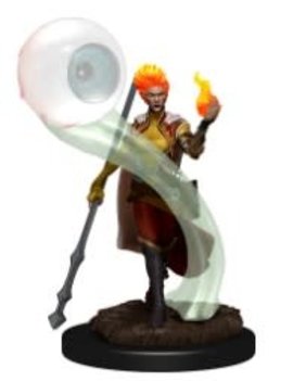 WizKids Female Fire Gensai Wizard - D&D: Icons of the Realms Premium Figure