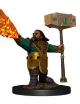 WizKids Male Dwarf Cleric - D&D: Icons of the Realms Premium Figure
