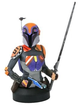 Diamond Select Sabine Wren 1:6 Scale Bust - Star Wars Rebels