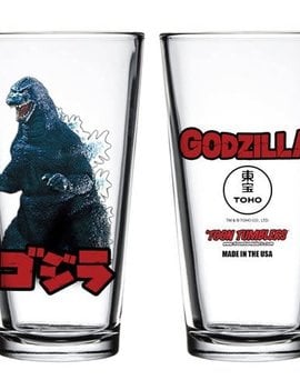 Godzilla Tumbler Pint Glass