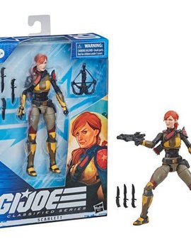 Hasbro Scarlett (Variant) 6-Inch Action Figure - G.I. Joe Classified Series