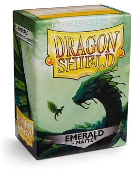Core Dragon Shields Emerald - Dragon Shield Matte 100Ct