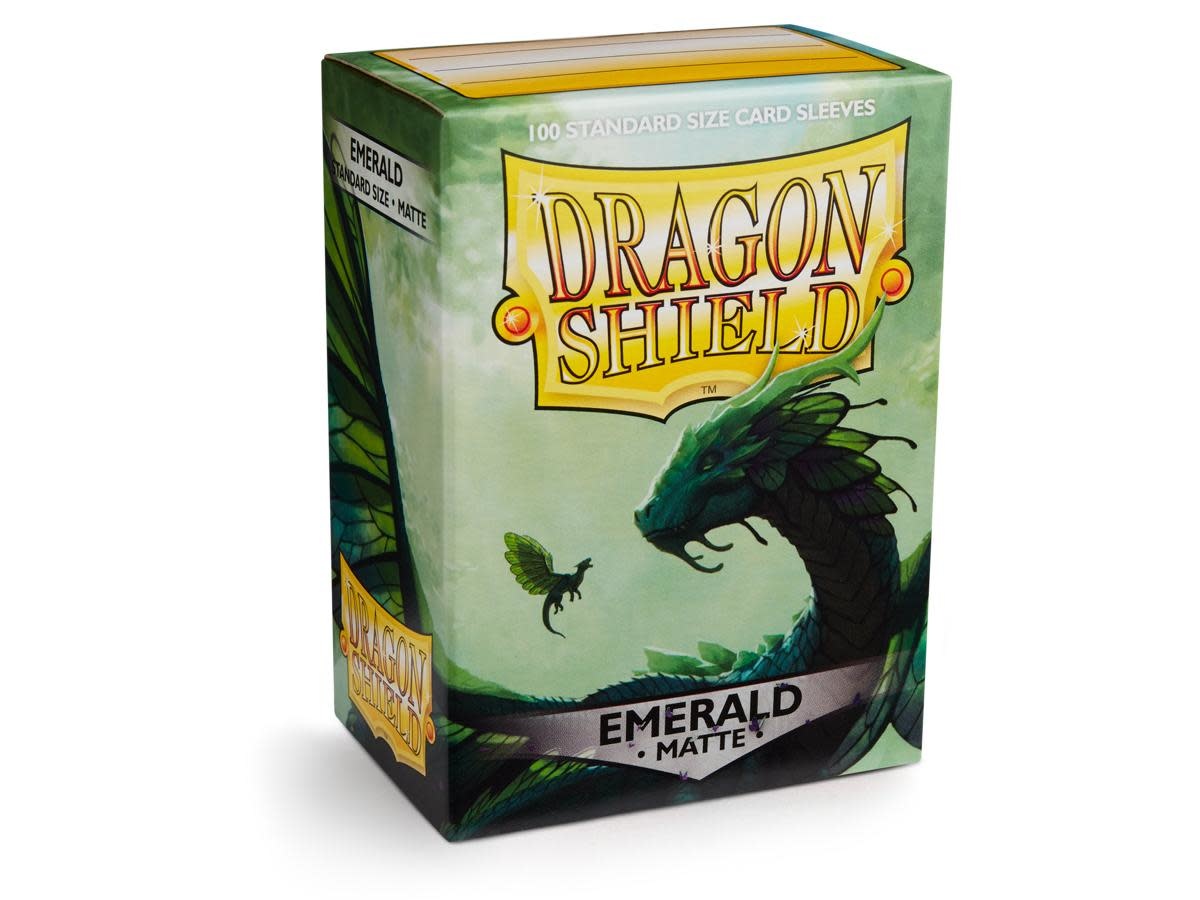 Emerald - Dragon Shield Matte 100Ct