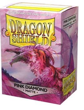 Core Dragon Shields Pink Diamond - Dragon Shield Matte 100Ct