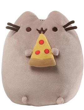 Gund Pusheen with Pizza 9.5" Plush - Pusheen