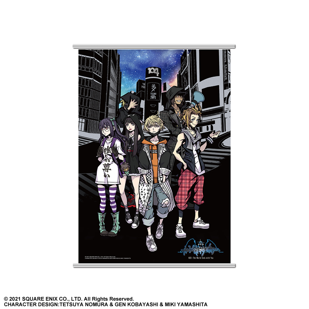 Square Enix NEO: The World Ends With You Tapestry Wall Scroll