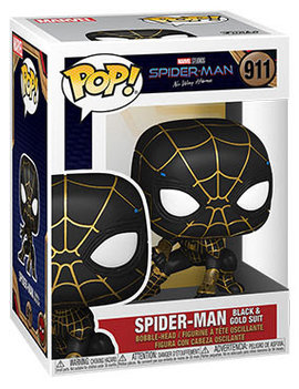 Funko POP! Spider-Man (Black & Gold Suit) #911 - Marvel